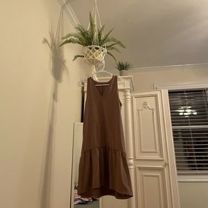 brown summer dress target